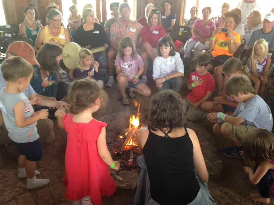 a picture of asheville sacred fire community